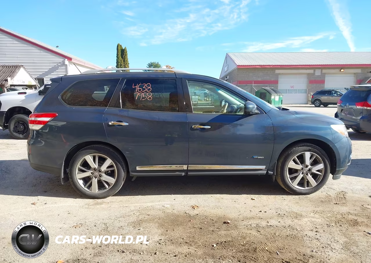2014 Nissan Pathfinder Hybrid Platinum VIN:5N1CR2MM3EC652883 - 14