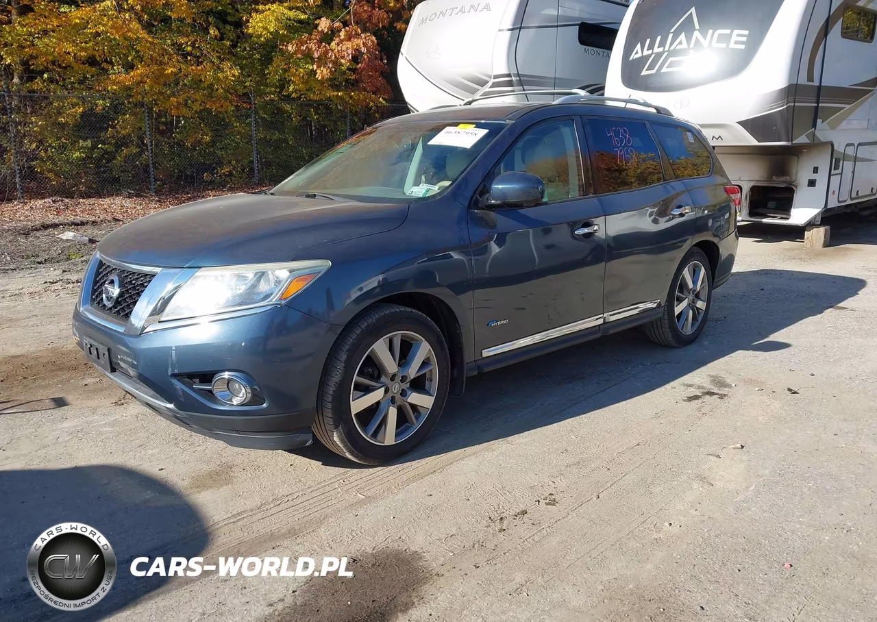 2014 Nissan Pathfinder Hybrid Platinum VIN:5N1CR2MM3EC652883 - 2