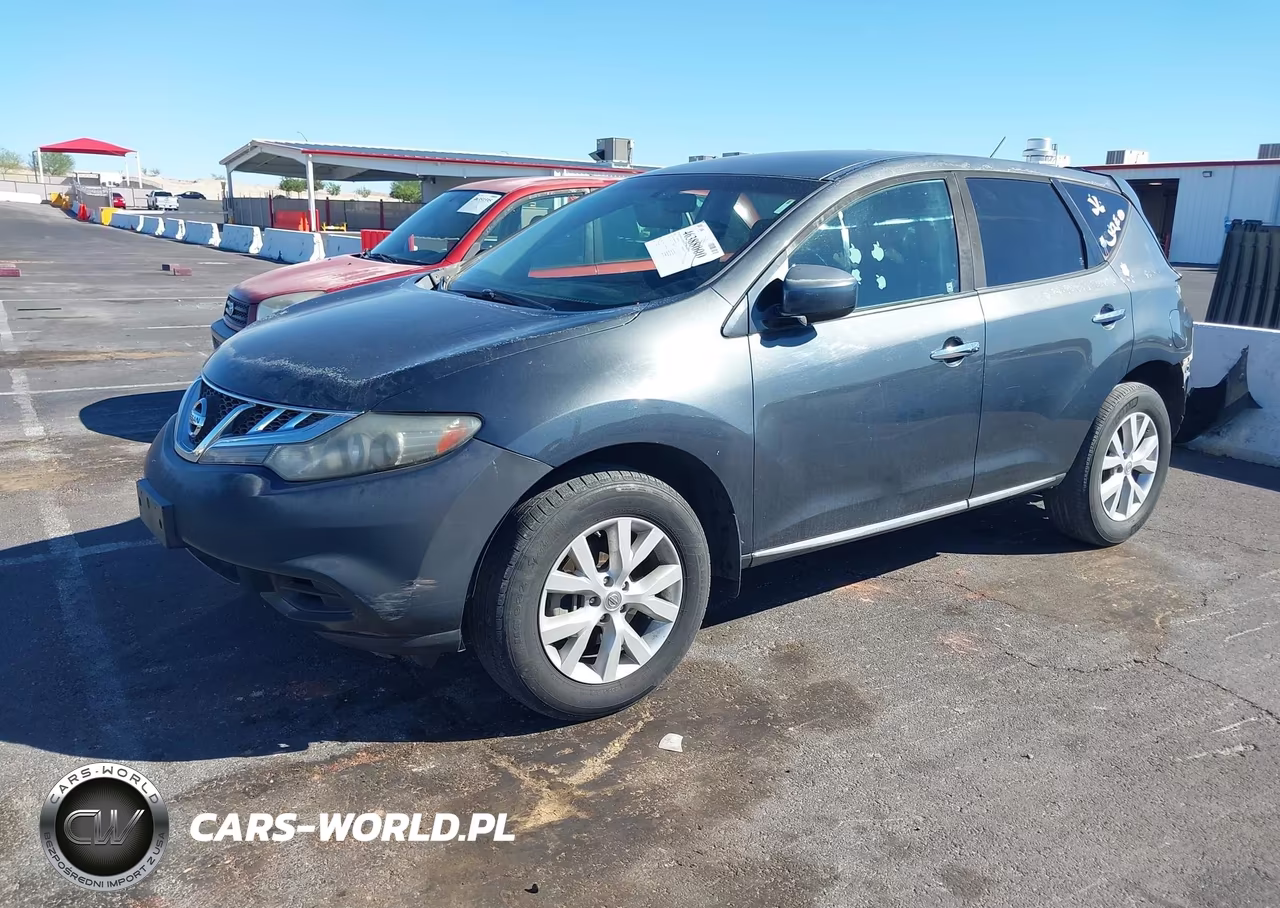 2011 Nissan Murano S VIN:JN8AZ1MU4BW058114 - 2