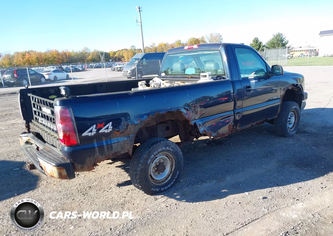 2005 Chevrolet Silverado 2500Hd Work Truck VIN:1GCHK24U15E320718 - 4
