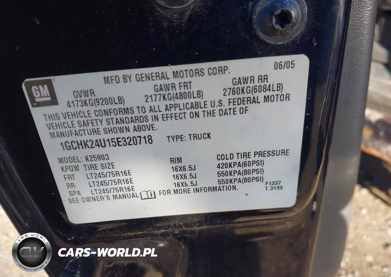 2005 Chevrolet Silverado 2500Hd Work Truck VIN:1GCHK24U15E320718 - 9