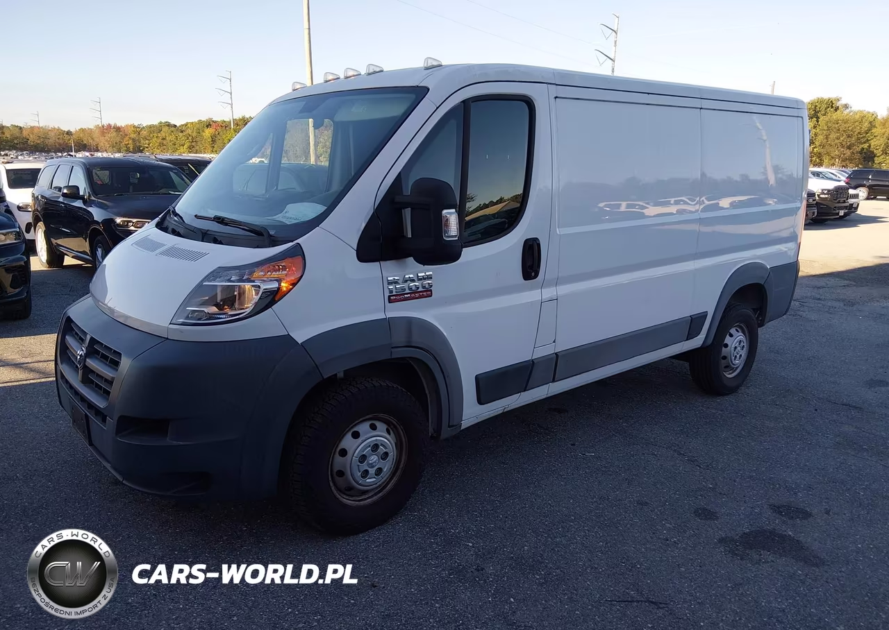2018 Ram Promaster 1500 Low Roof 136 Wb VIN:3C6TRVAG4JE153248 - 2