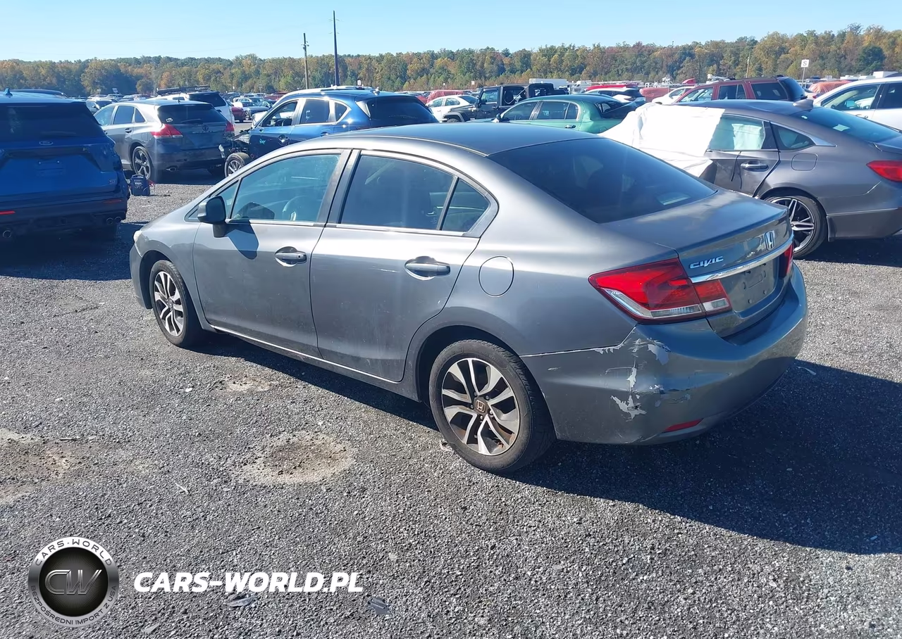 2013 Honda Civic Ex VIN:19XFB2F89DE208145 - 3