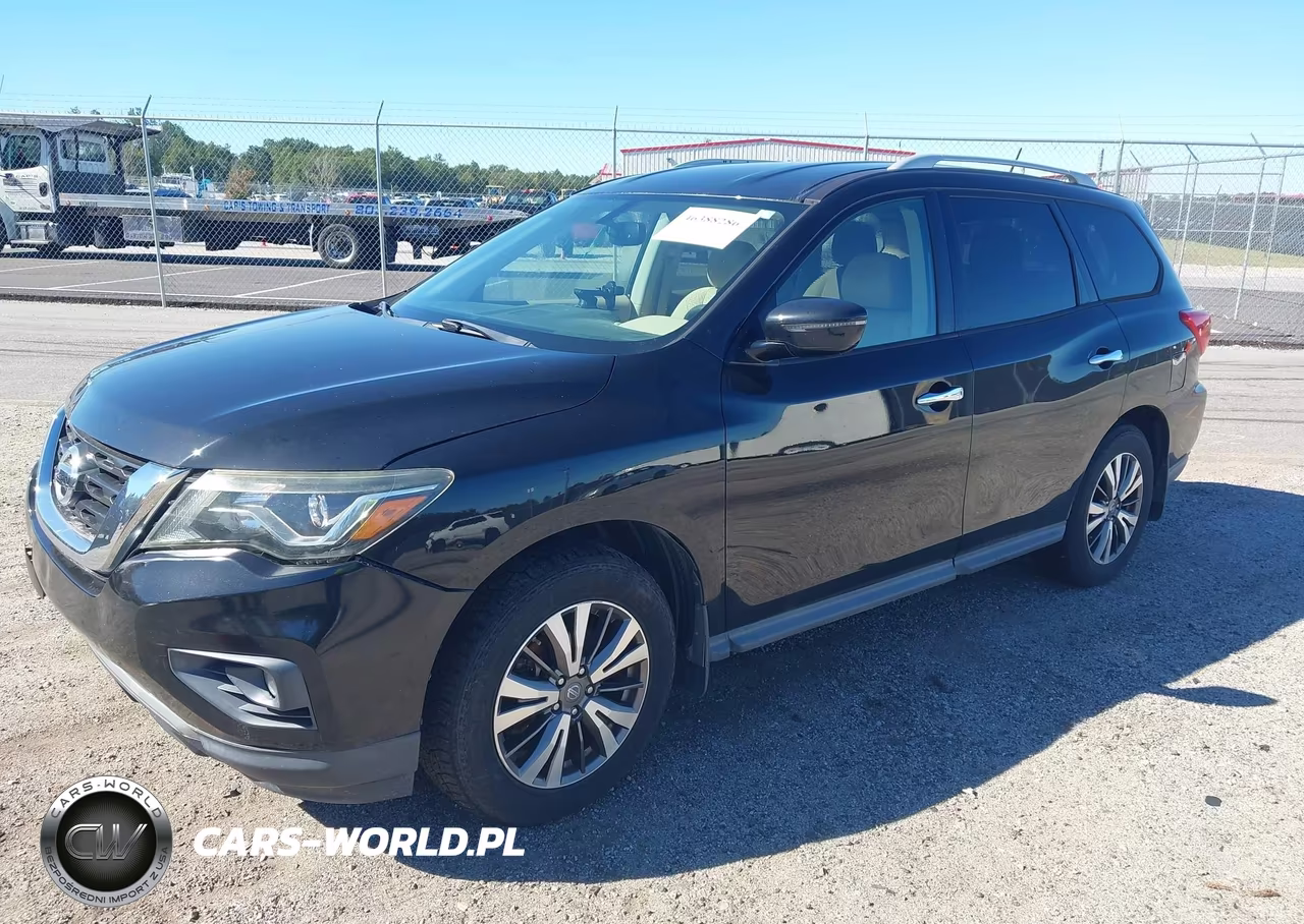 2017 Nissan Pathfinder Sv VIN:5N1DR2MM3HC640256 - 2