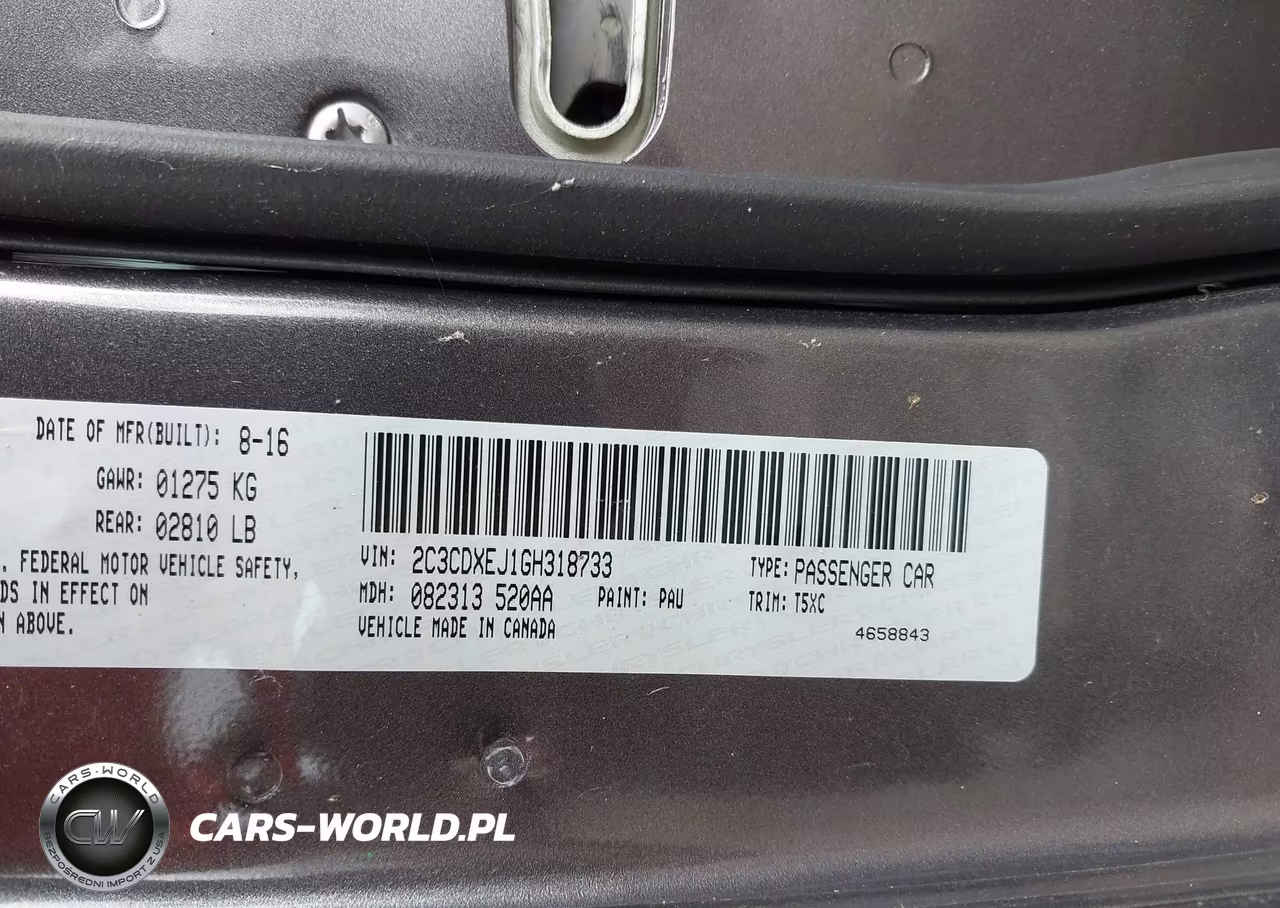 2016 Dodge Charger Srt 392 VIN:2C3CDXEJ1GH318733 - 9