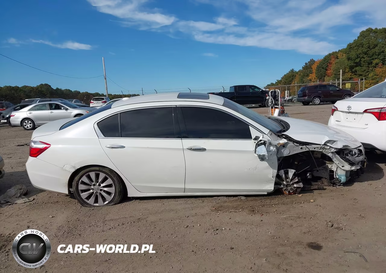 2014 Honda Accord Ex-L V-6 VIN:1HGCR3F8XEA022589 - 14