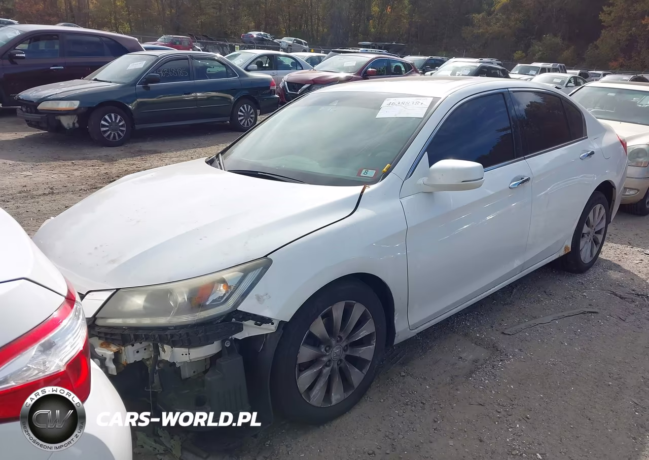 2014 Honda Accord Ex-L V-6 VIN:1HGCR3F8XEA022589 - 2