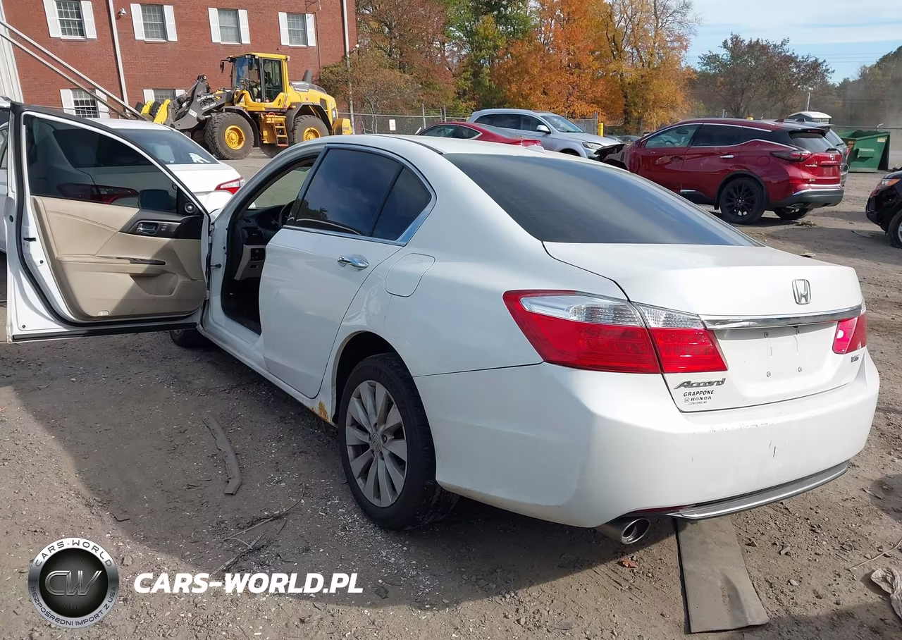 2014 Honda Accord Ex-L V-6 VIN:1HGCR3F8XEA022589 - 3