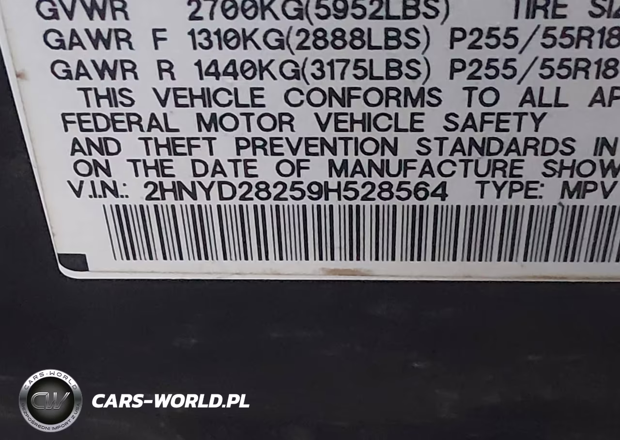 2009 Acura Mdx VIN:2HNYD28259H528564 - 9