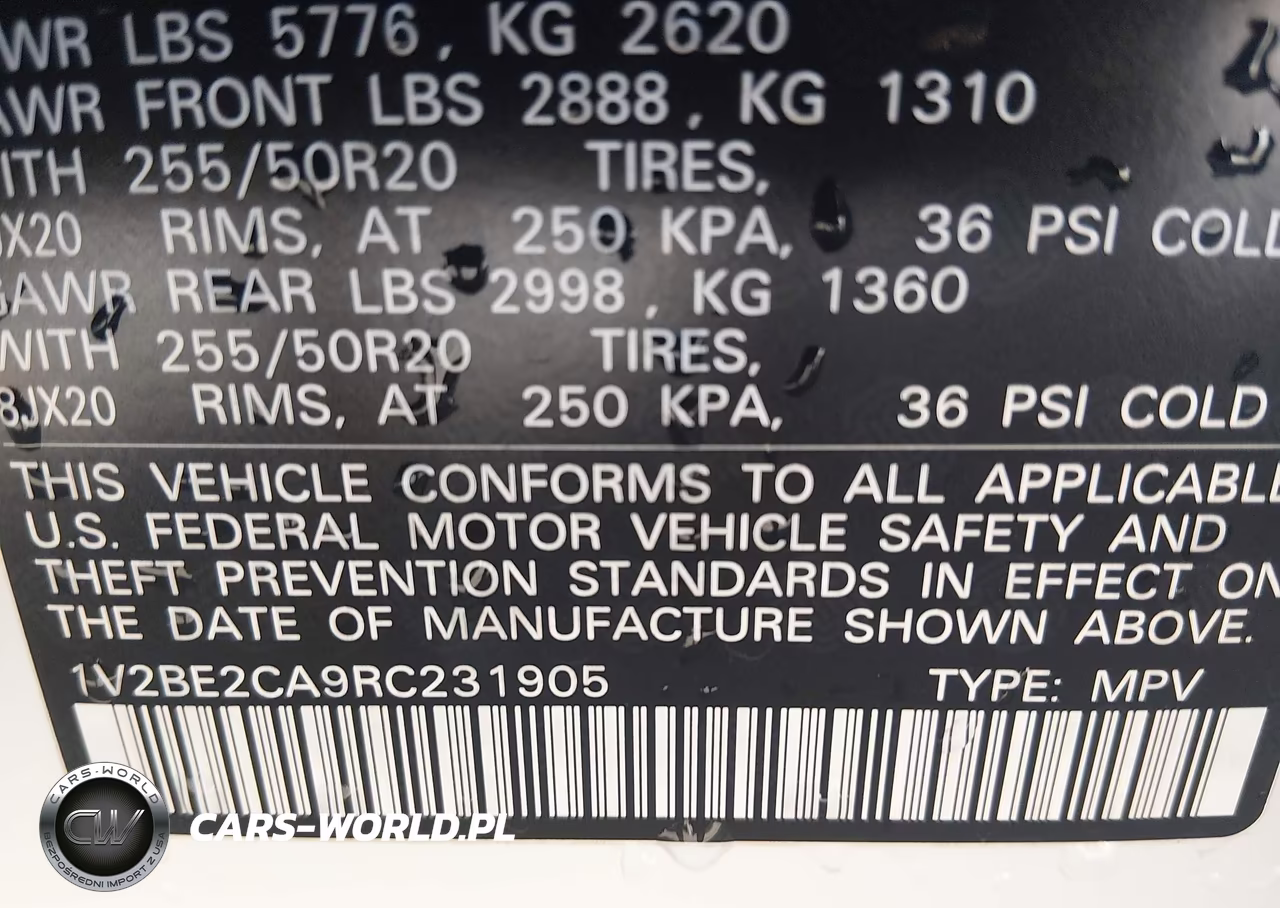 2024 Volkswagen Atlas Cross Sport 2.0T Sel VIN:1V2BE2CA9RC231905 - 9