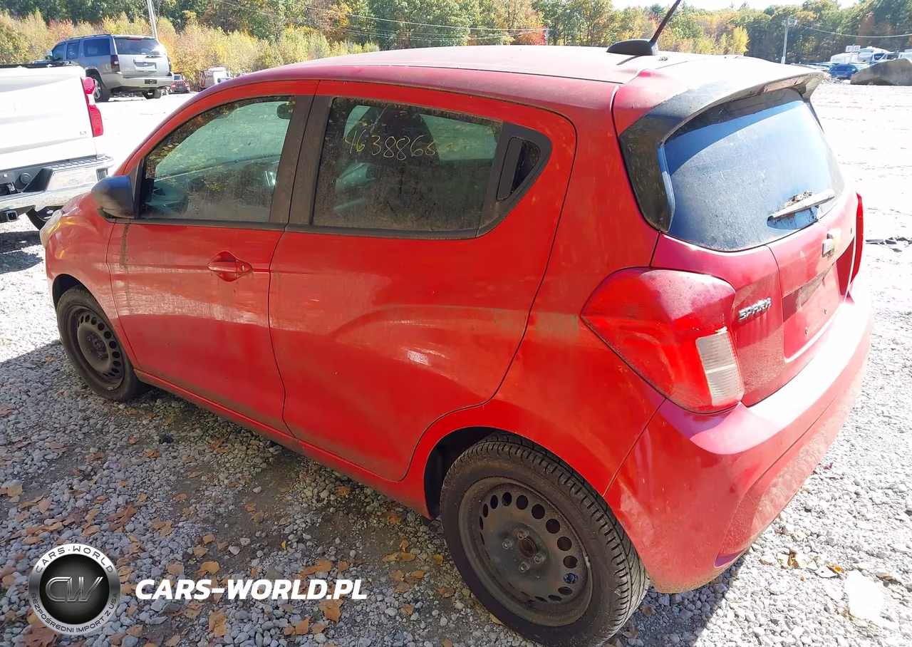 2018 Chevrolet Spark Ls Cvt VIN:KL8CB6SA8JC474996 - 3