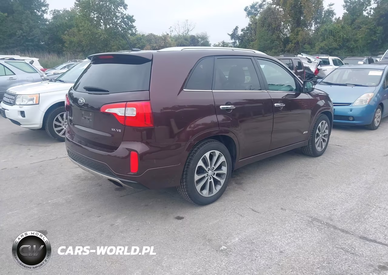 2015 Kia Sorento Sx V6 VIN:5XYKWDA73FG628714 - 4