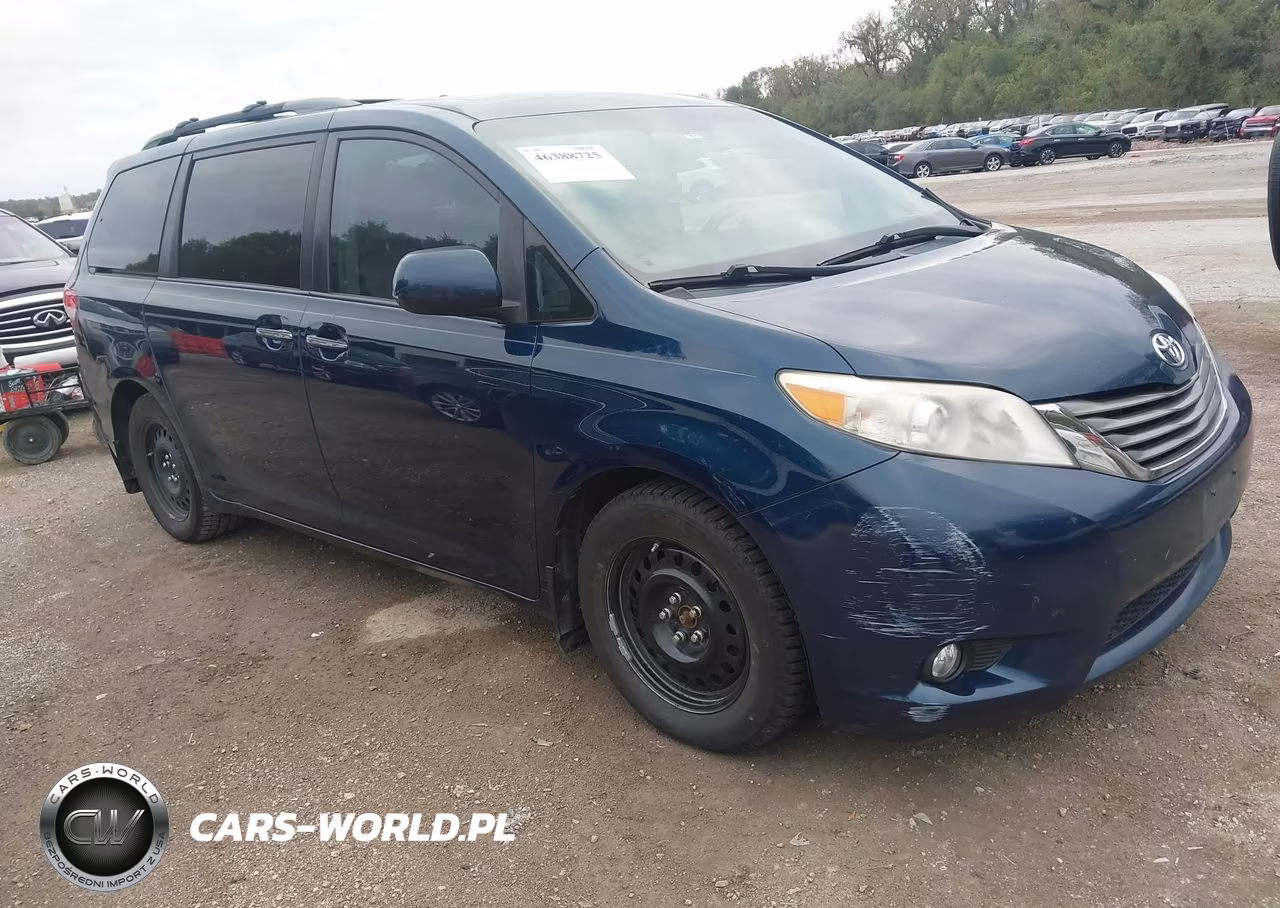2011 Toyota Sienna Xle V6 VIN:5TDYK3DC8BS035016 - 1