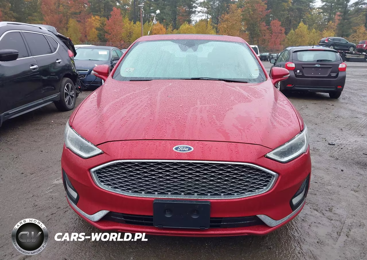 2020 Ford Fusion Hybrid Titanium VIN:3FA6P0RU3LR139660 - 12
