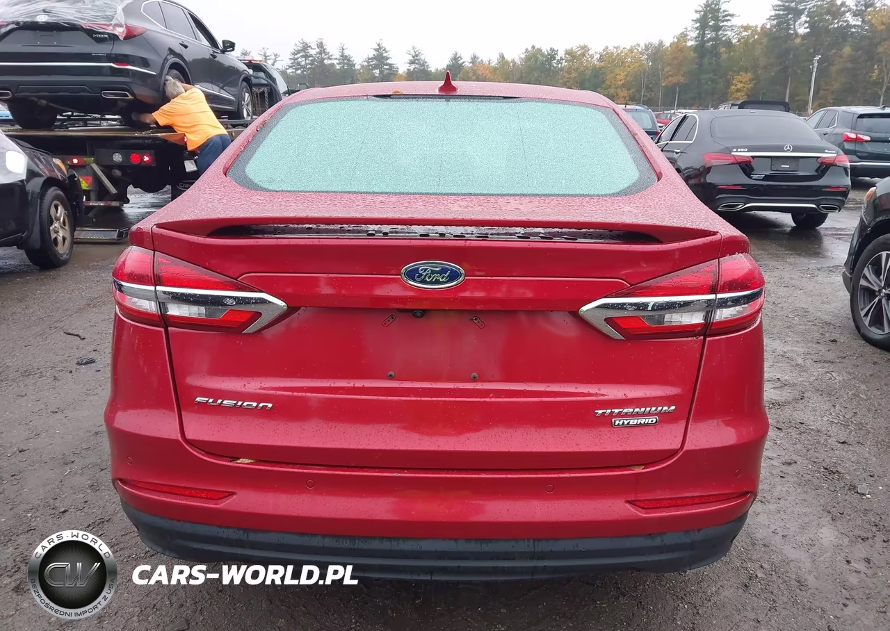 2020 Ford Fusion Hybrid Titanium VIN:3FA6P0RU3LR139660 - 16