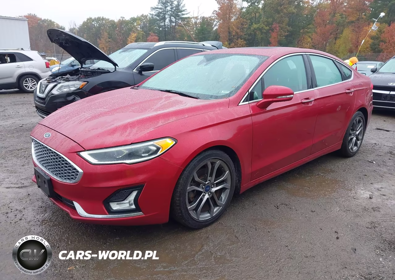 2020 Ford Fusion Hybrid Titanium VIN:3FA6P0RU3LR139660 - 2