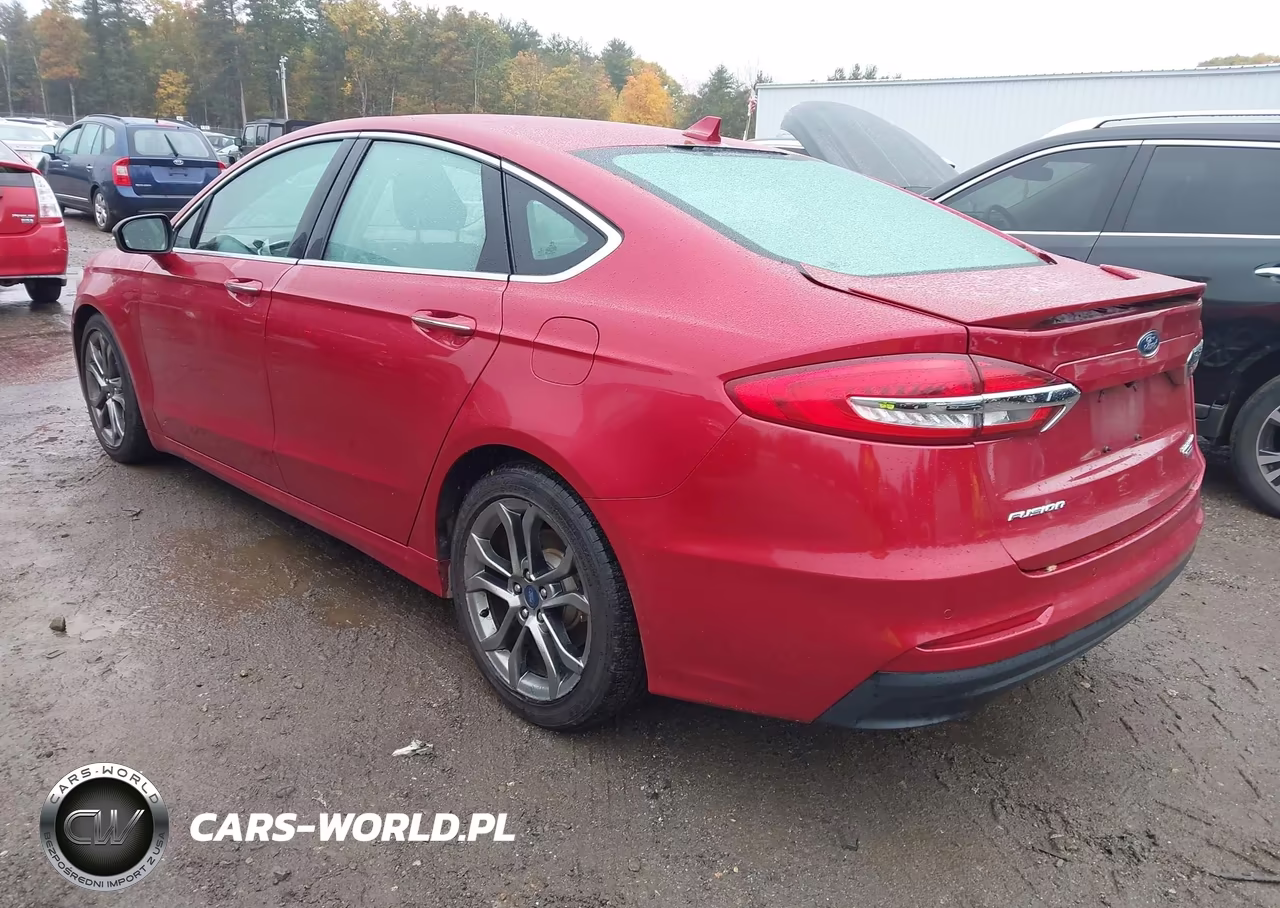2020 Ford Fusion Hybrid Titanium VIN:3FA6P0RU3LR139660 - 3