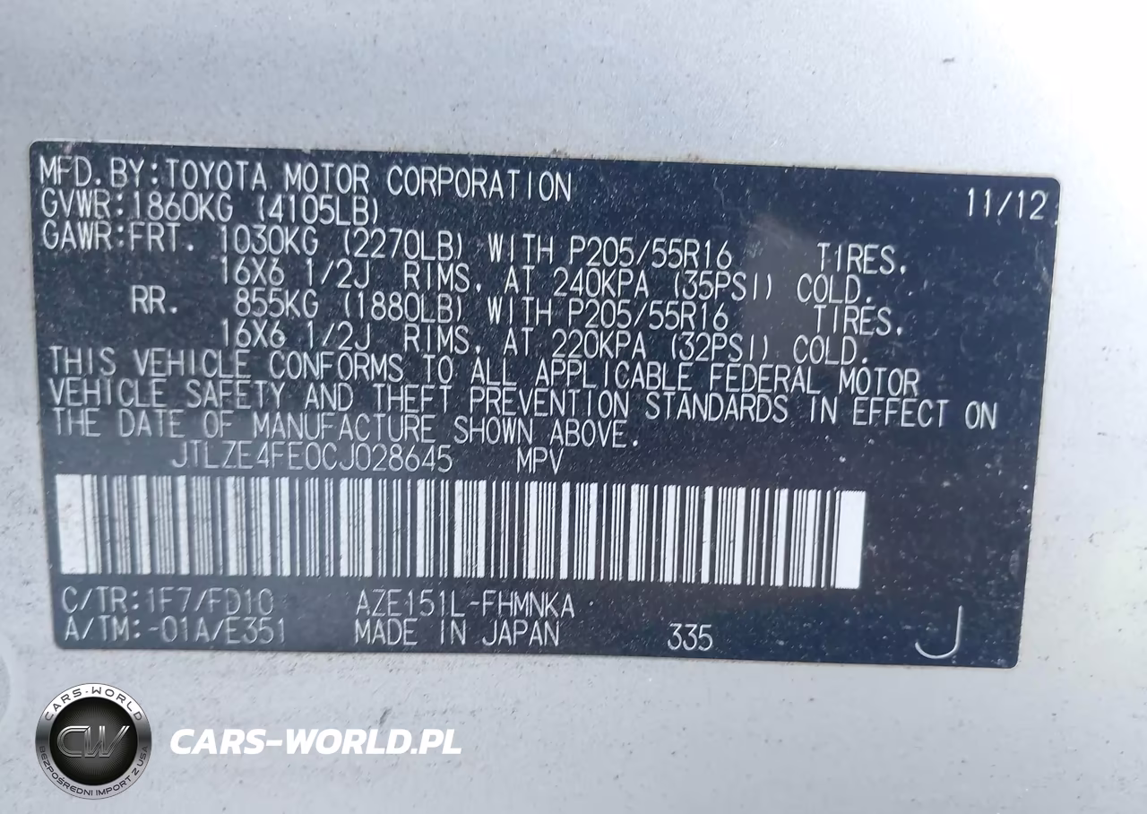2012 Scion Xb VIN:JTLZE4FE0CJ028645 - 9