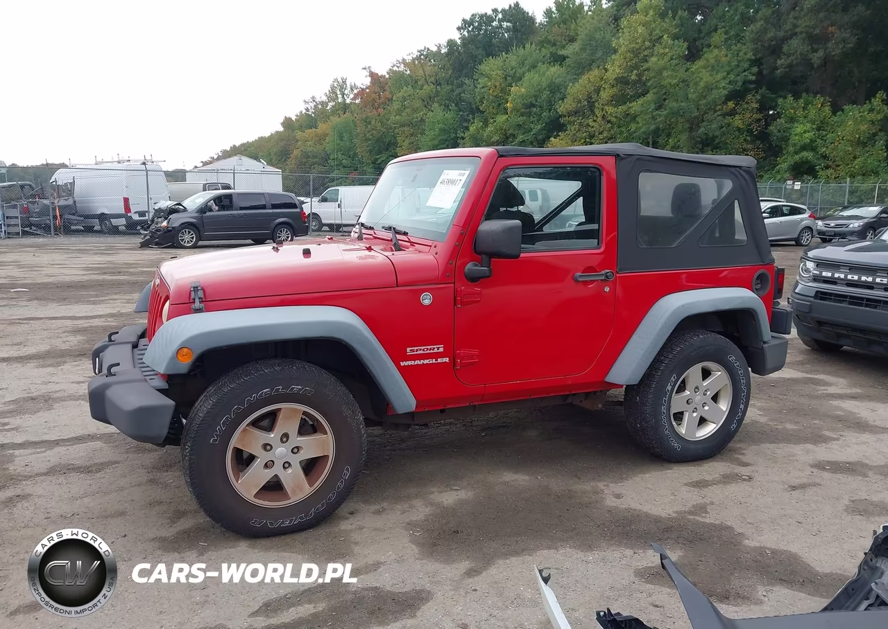 2012 Jeep Wrangler Sport VIN:1C4AJWAG0CL130704 - 14