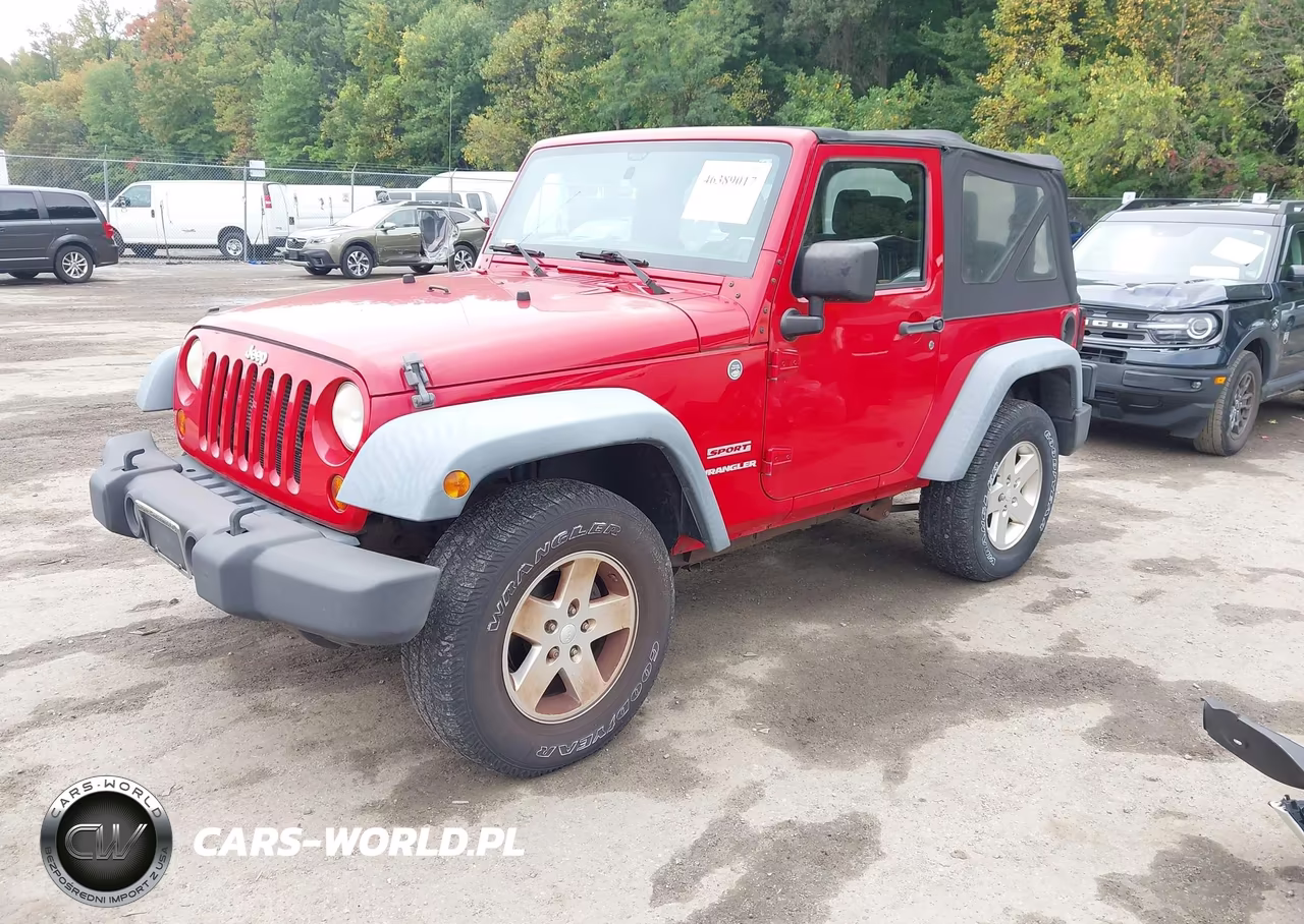 2012 Jeep Wrangler Sport VIN:1C4AJWAG0CL130704 - 2