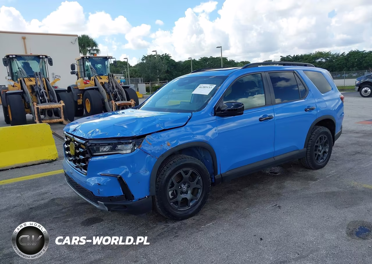 2025 Honda Pilot Trailsport VIN:5FNYG1H63SB104483 - 2