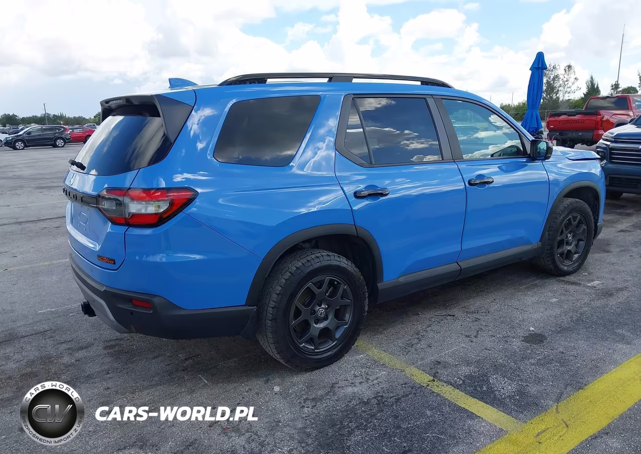 2025 Honda Pilot Trailsport VIN:5FNYG1H63SB104483 - 4