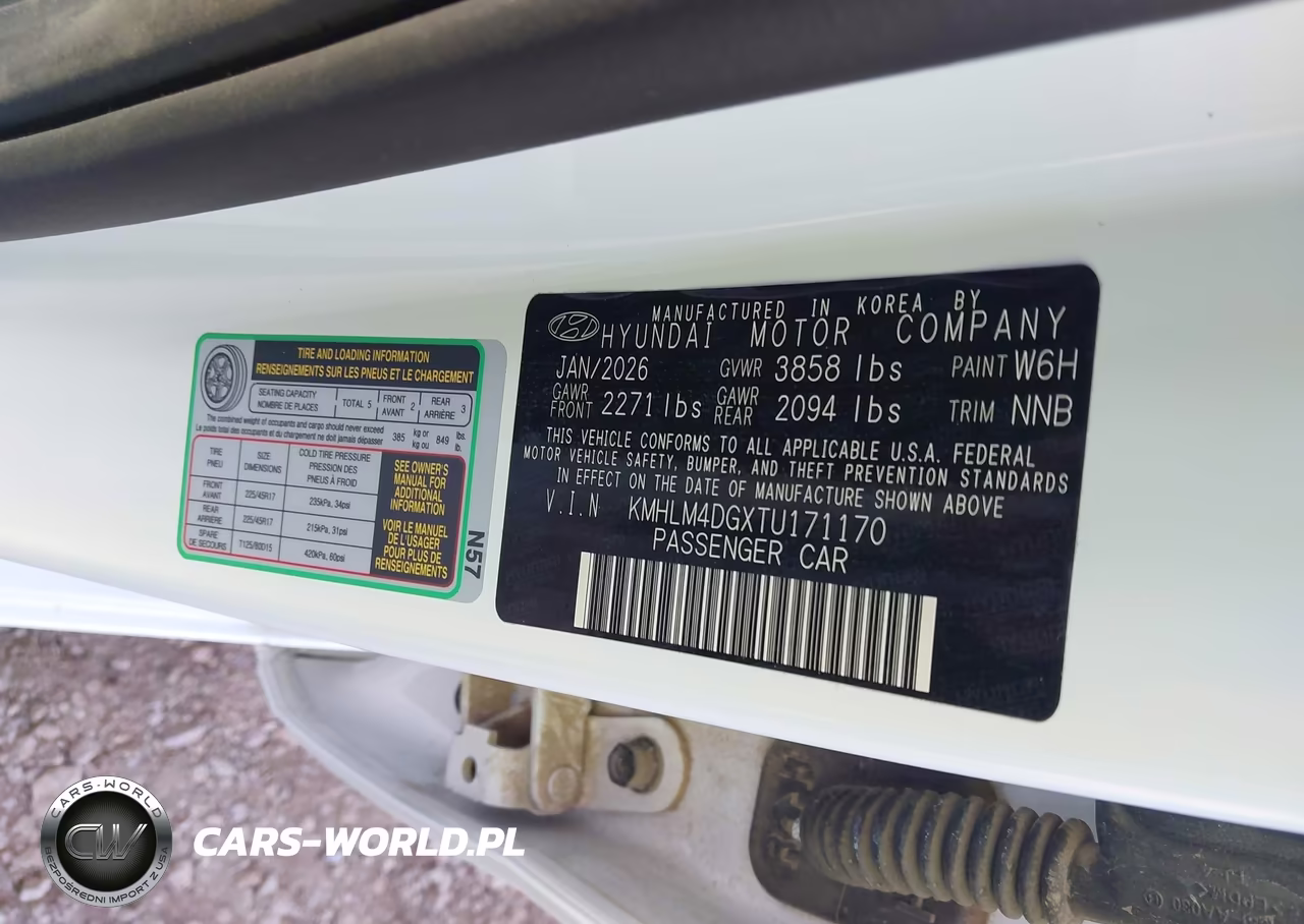 2026 Hyundai Elantra Sel Sport VIN:KMHLM4DGXTU171170 - 9