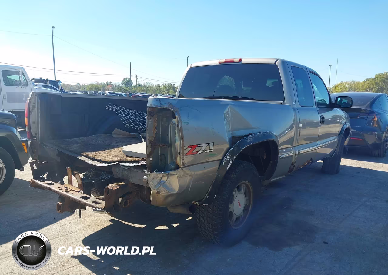 2001 GMC Sierra 1500 Sle VIN:1GTEK19T81E131376 - 4