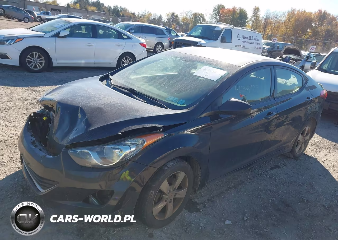 2013 Hyundai Elantra Gls VIN:KMHDH4AE7DU885819 - 2