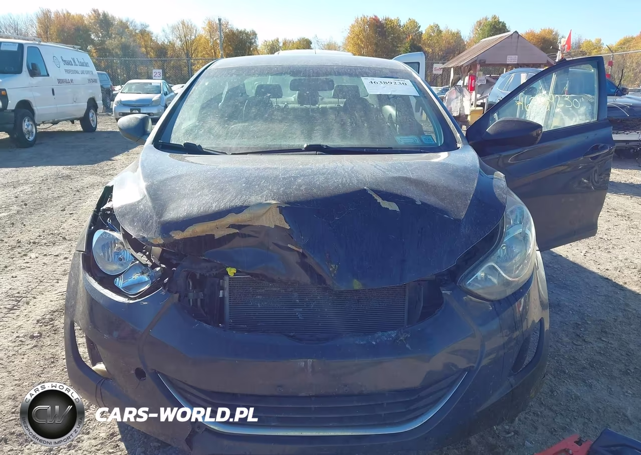 2013 Hyundai Elantra Gls VIN:KMHDH4AE7DU885819 - 6
