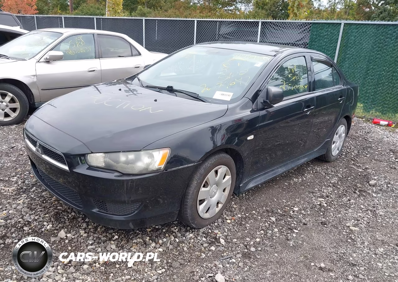 2011 Mitsubishi Lancer Es VIN:JA32U2FU8BU033308 - 2