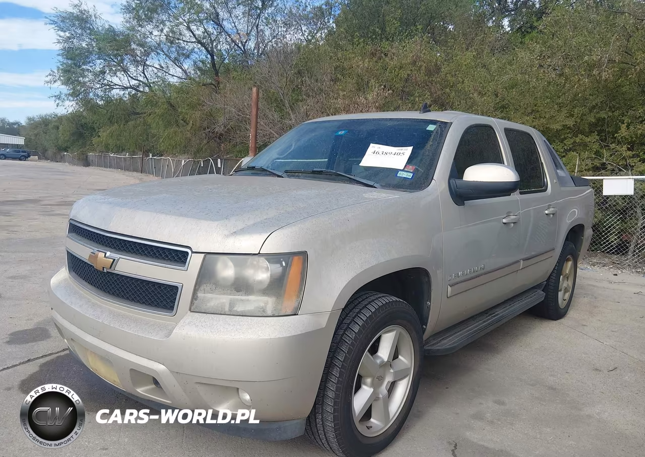 2007 Chevrolet Avalanche 1500 Lt VIN:3GNEC12J87G285844 - 2