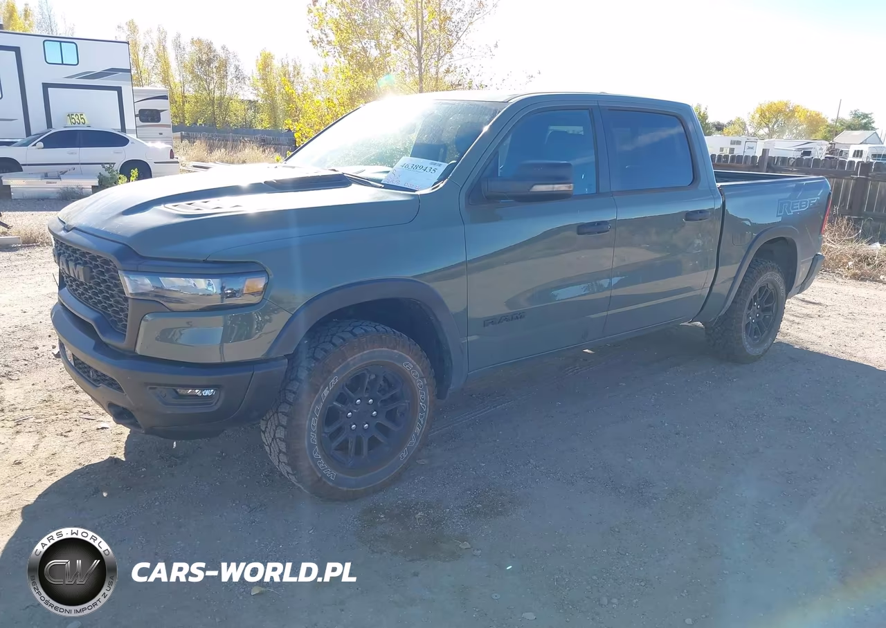 2026 Ram 1500 Rebel 4X4 5'7 Box VIN:1C6SRFLPXTN264772 - 2