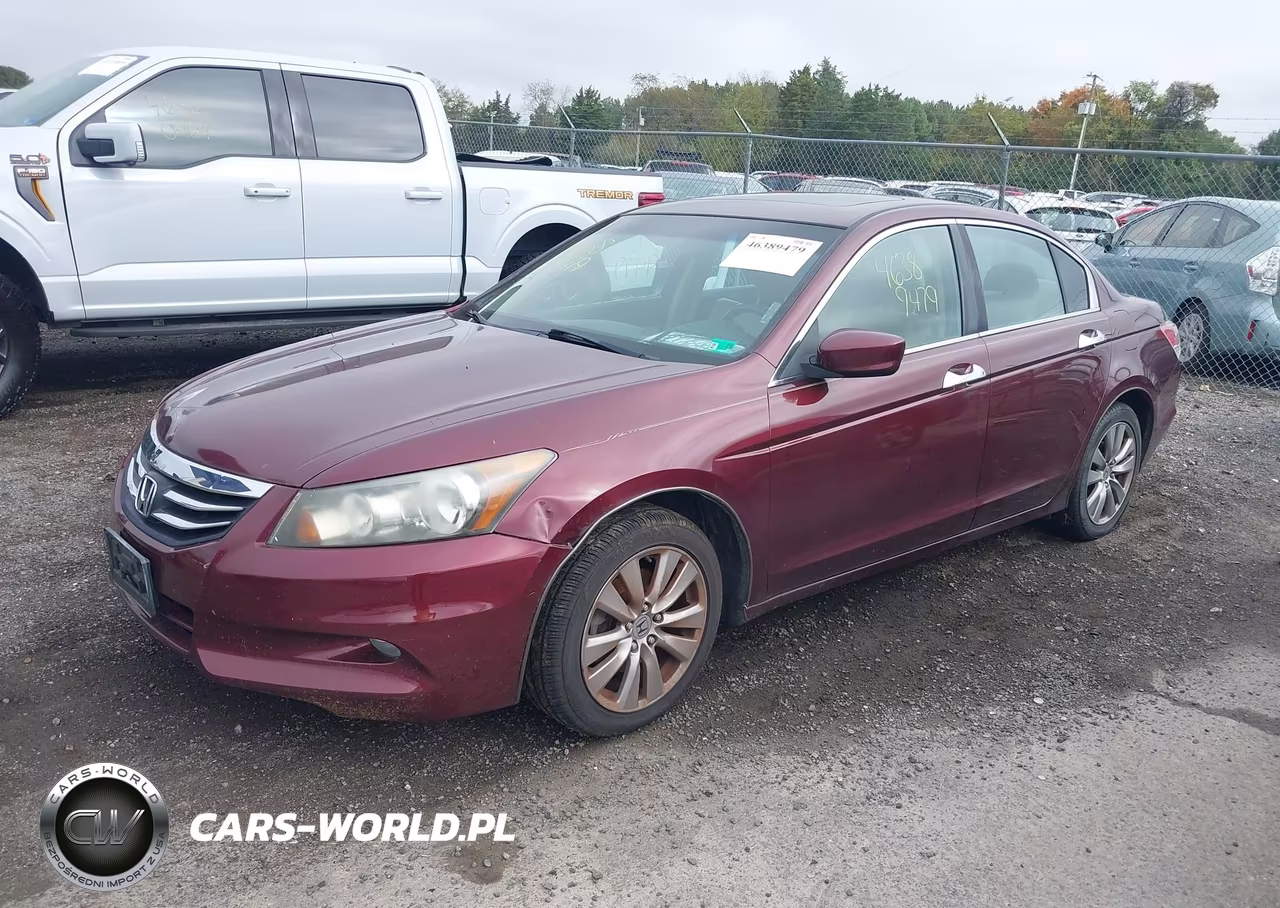 2012 Honda Accord 3.5 Ex-L VIN:1HGCP3F84CA035762 - 2