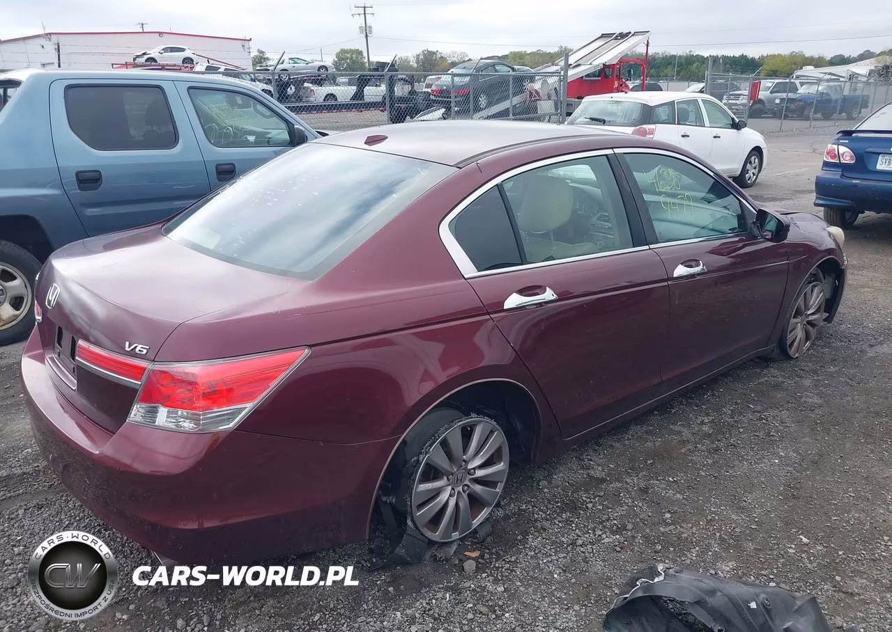 2012 Honda Accord 3.5 Ex-L VIN:1HGCP3F84CA035762 - 4