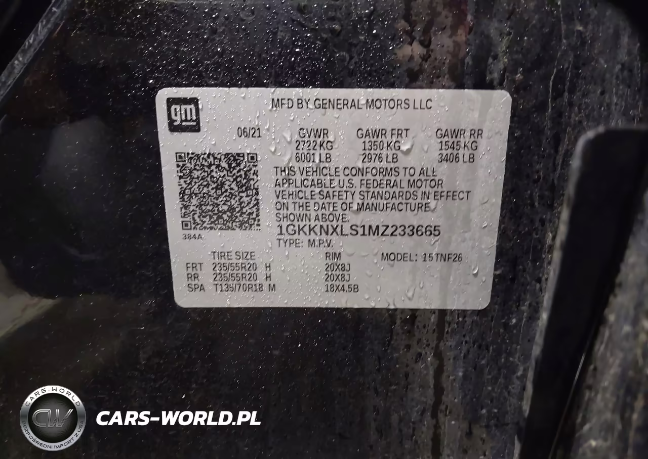 2021 GMC Acadia Awd Denali VIN:1GKKNXLS1MZ233665 - 9