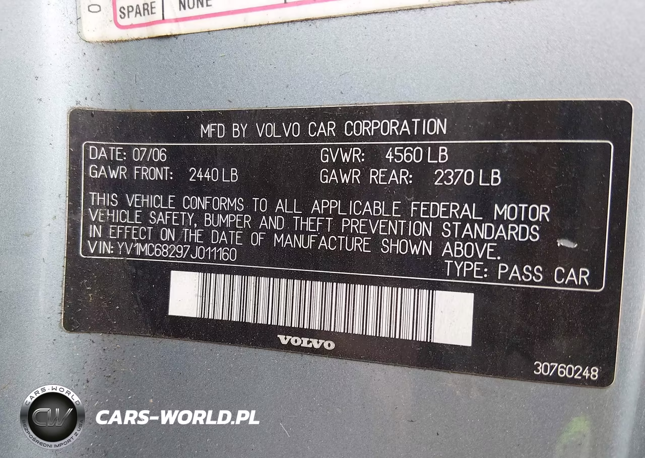2007 Volvo C70 T5 VIN:YV1MC68297J011160 - 9