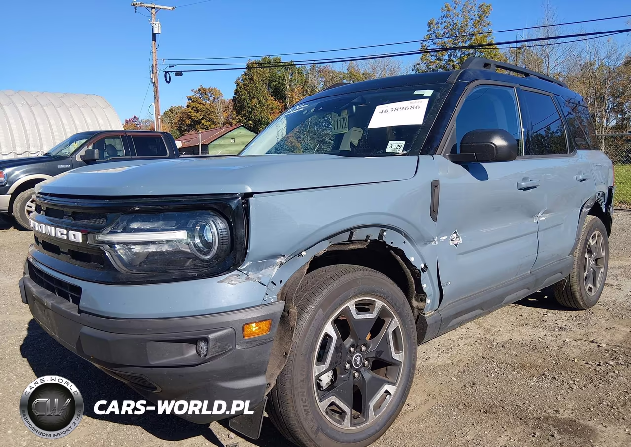 2024 Ford Bronco Sport Outer Banks VIN:3FMCR9C6XRRF53707 - 2