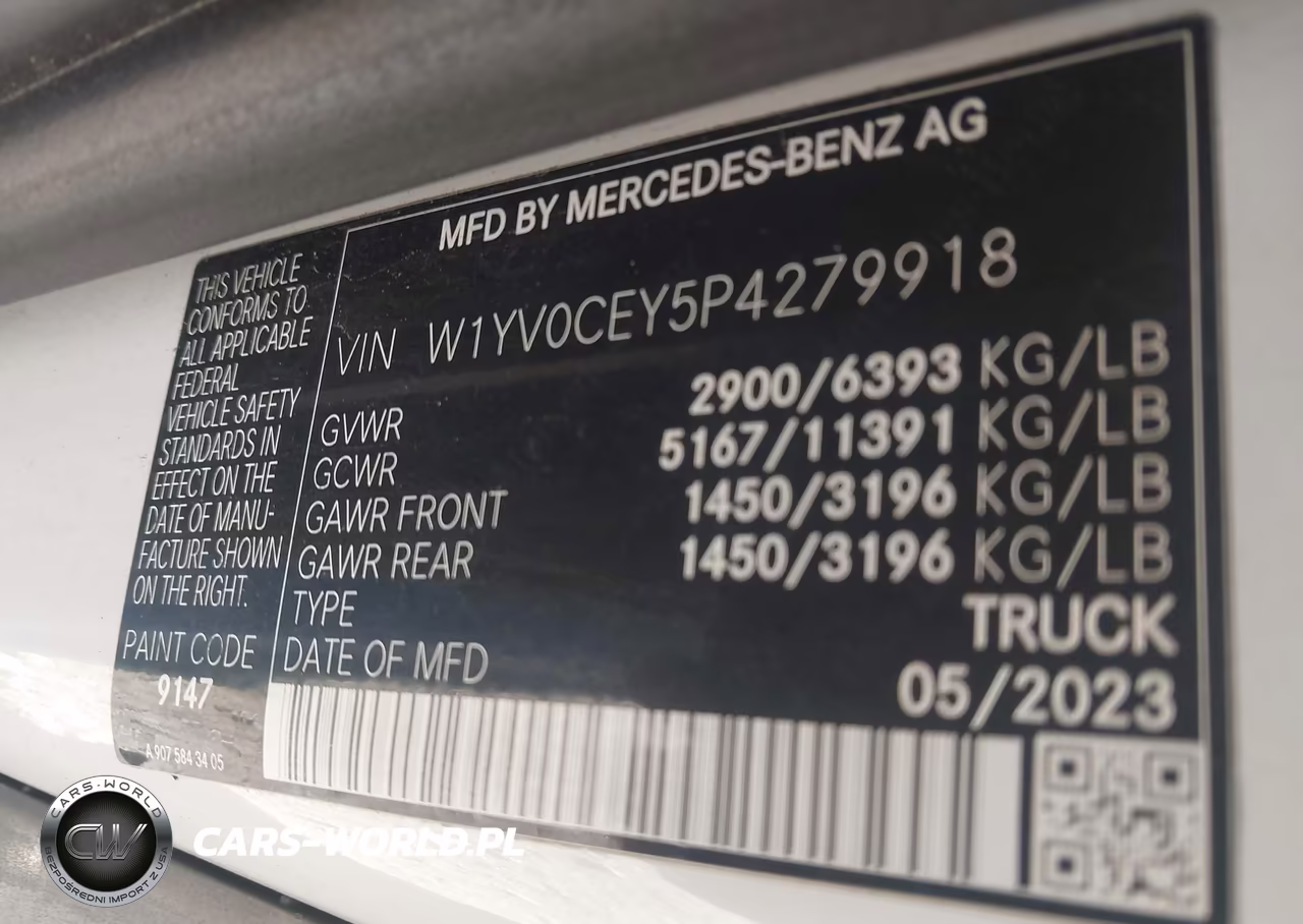 2023 Mercedes-Benz Metris VIN:W1YV0CEY5P4279918 - 9