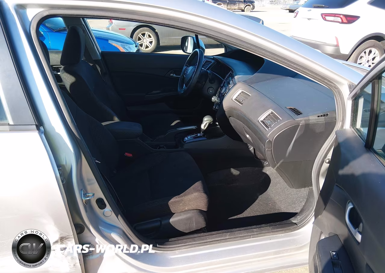 2013 Honda Civic Lx VIN:2HGFB2F50DH600846 - 5