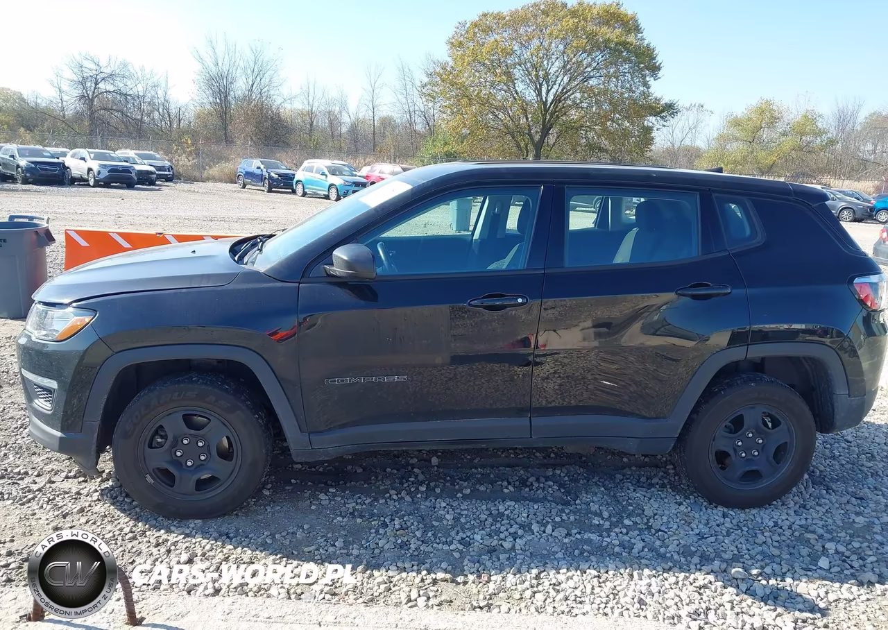 2019 Jeep Compass Sport 4X4 VIN:3C4NJDABXKT703377 - 14