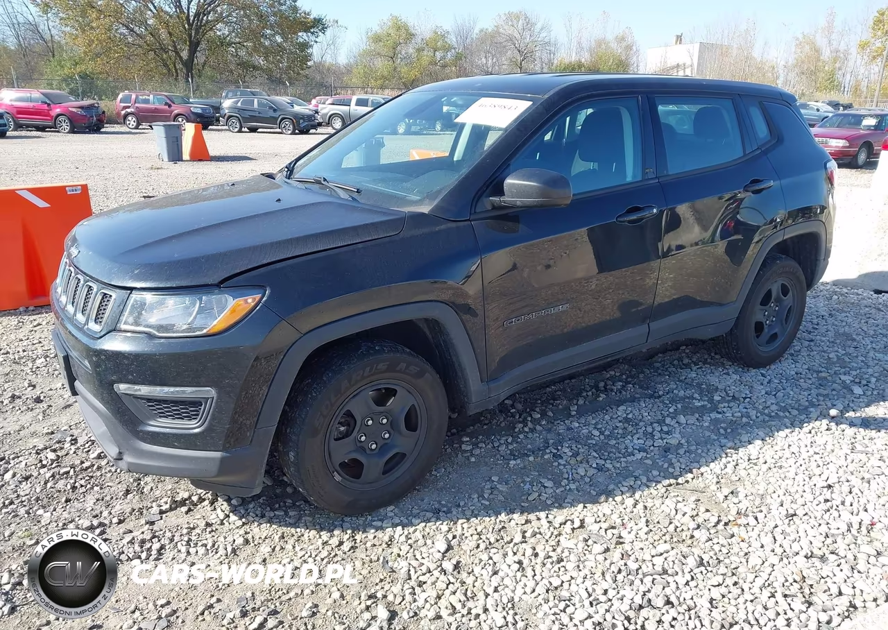 2019 Jeep Compass Sport 4X4 VIN:3C4NJDABXKT703377 - 2