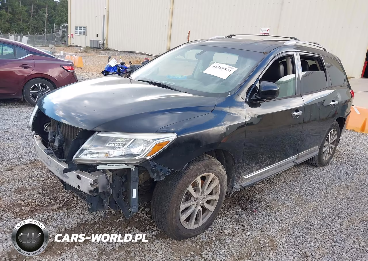 2014 Nissan Pathfinder Sl VIN:5N1AR2MN0EC624782 - 2