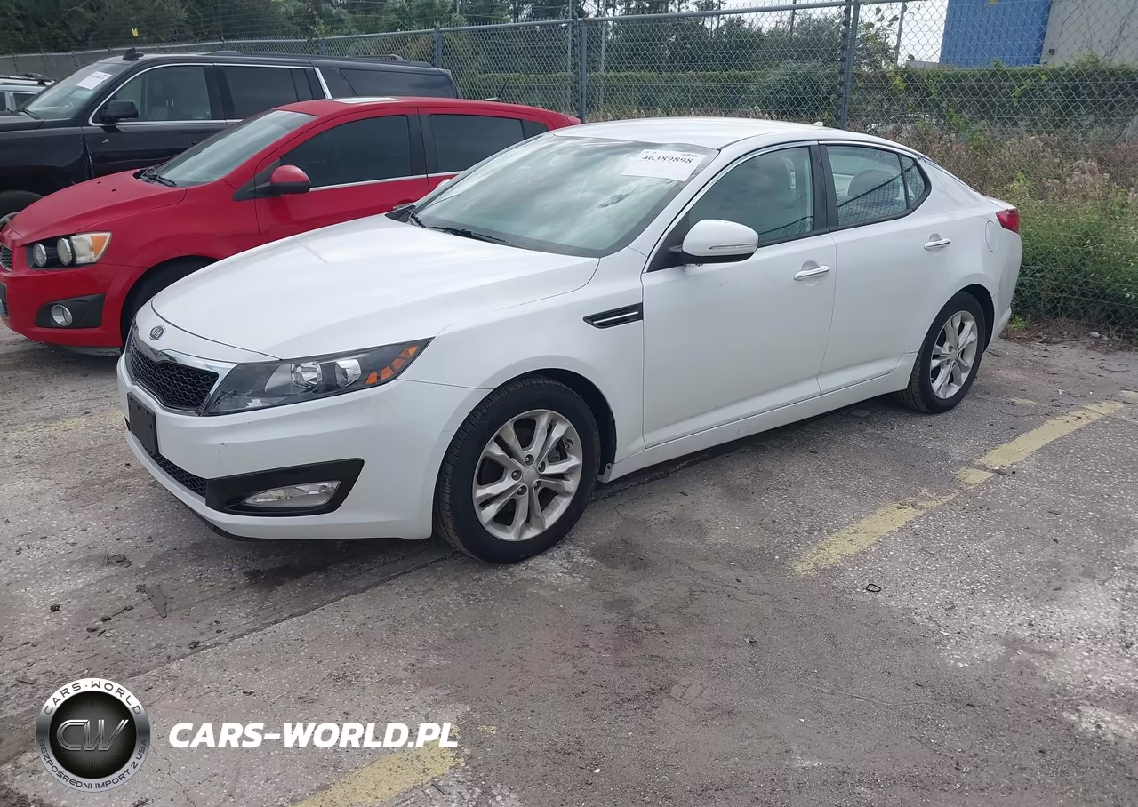 2012 Kia Optima Lx VIN:5XXGM4A76CG032735 - 2