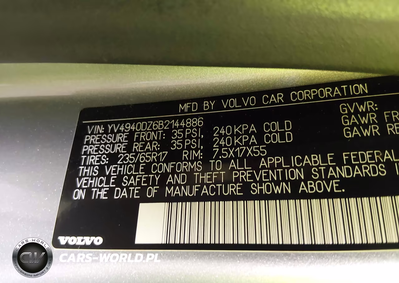 2011 Volvo Xc60 3.2-3.2 R-Design VIN:YV4940DZ6B2144886 - 9
