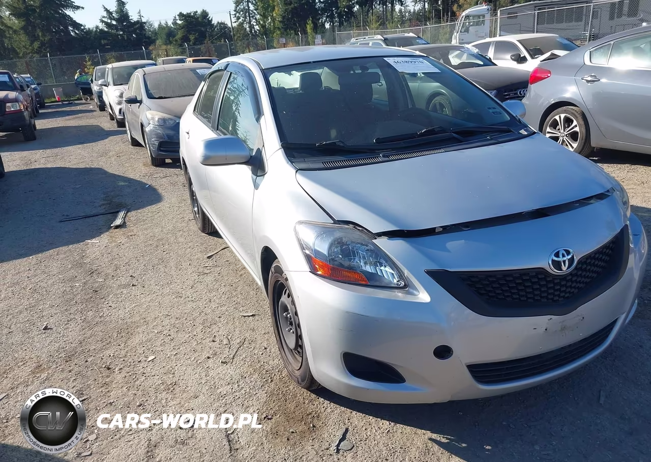 2012 Toyota Yaris VIN:JTDBT4K33CL013696 - 1