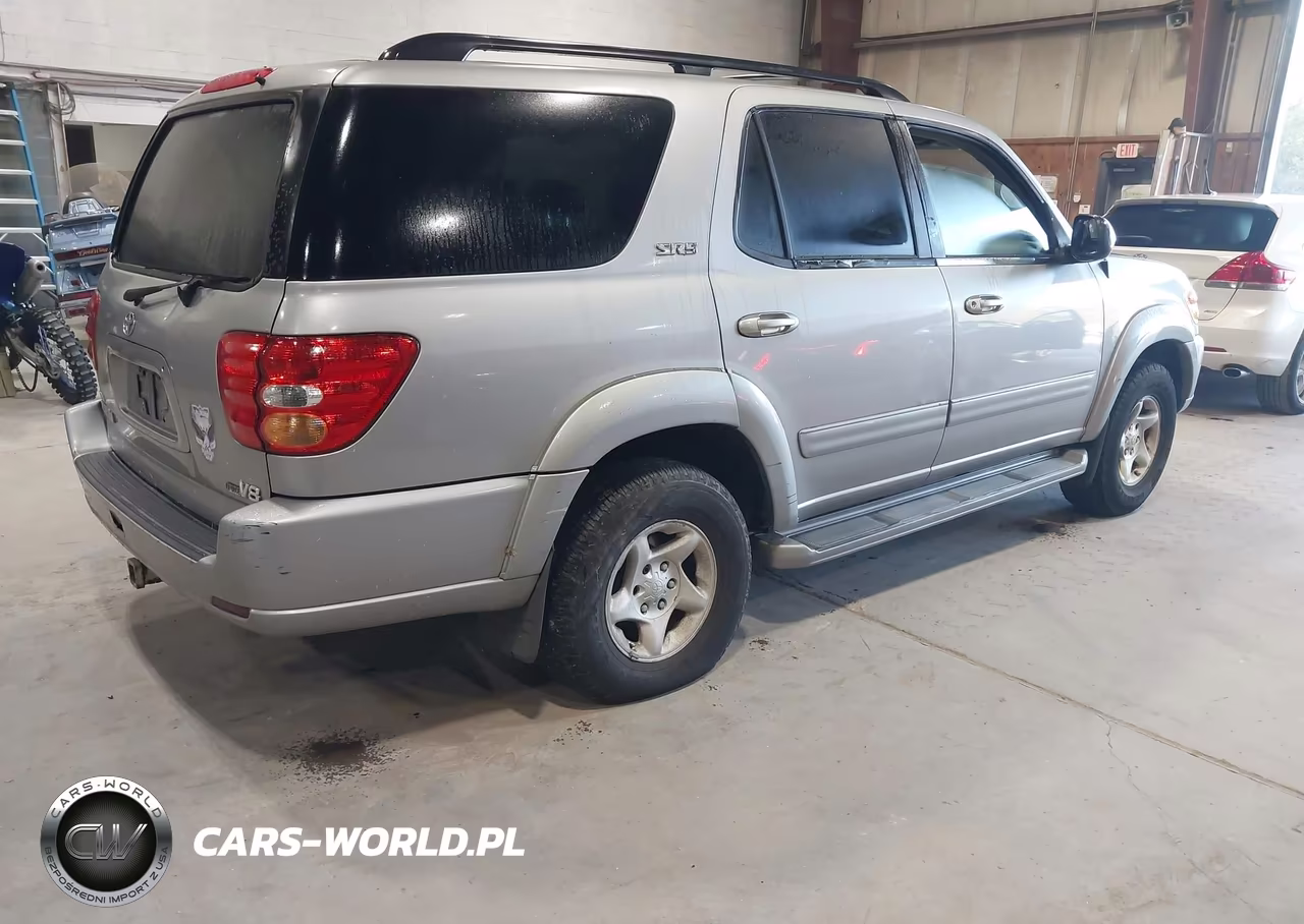 2002 Toyota Sequoia Sr5 V8 VIN:5TDZT34A42S131712 - 4