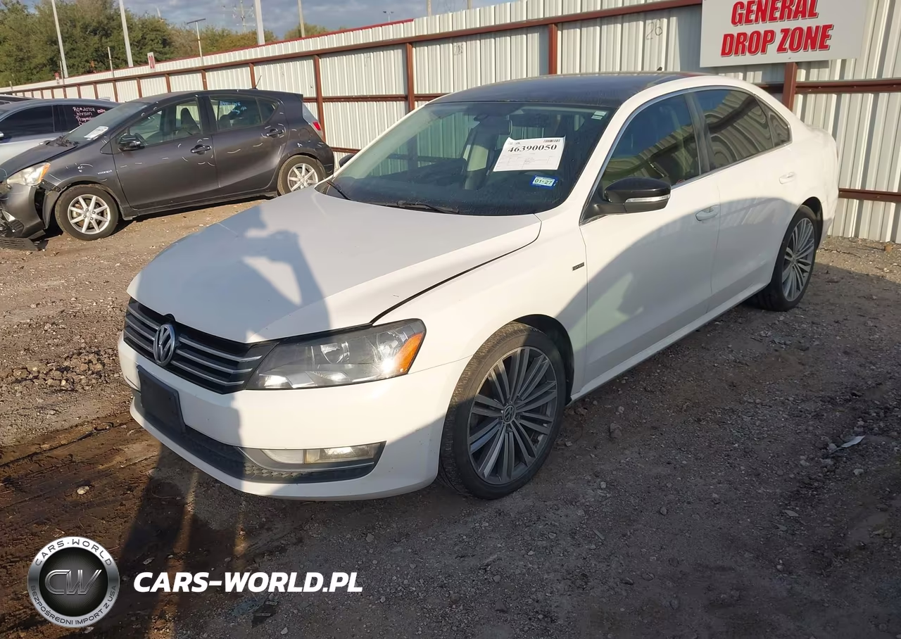 2015 Volkswagen Passat 1.8T Sport VIN:1VWBS7A36FC021220 - 2