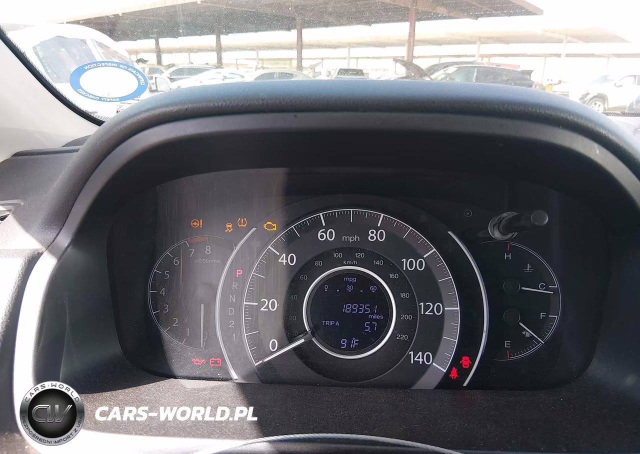 2014 Honda Cr-V Lx VIN:3CZRM3H37EG717035 - 7