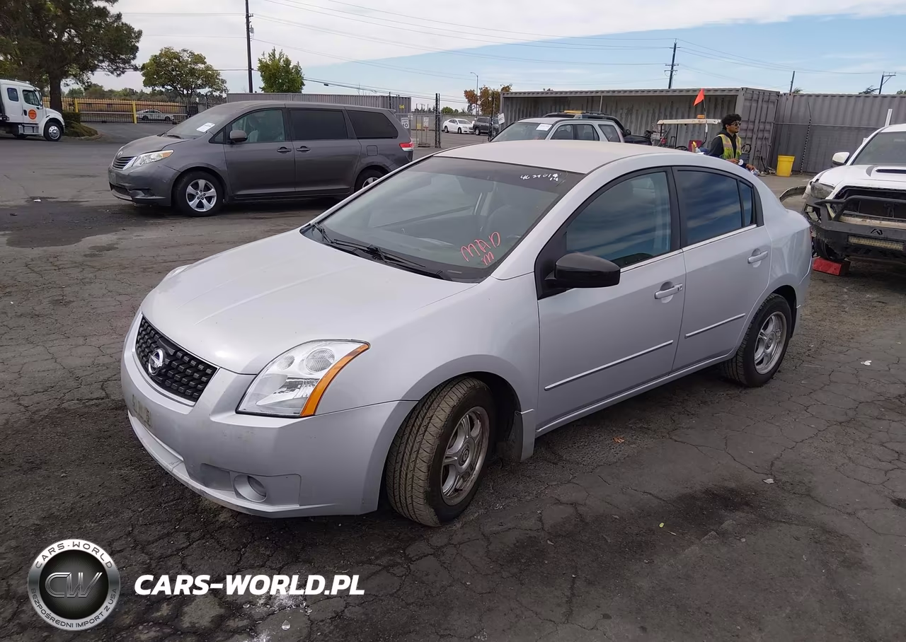 2008 Nissan Sentra 2.0S VIN:3N1AB61E38L662166 - 2